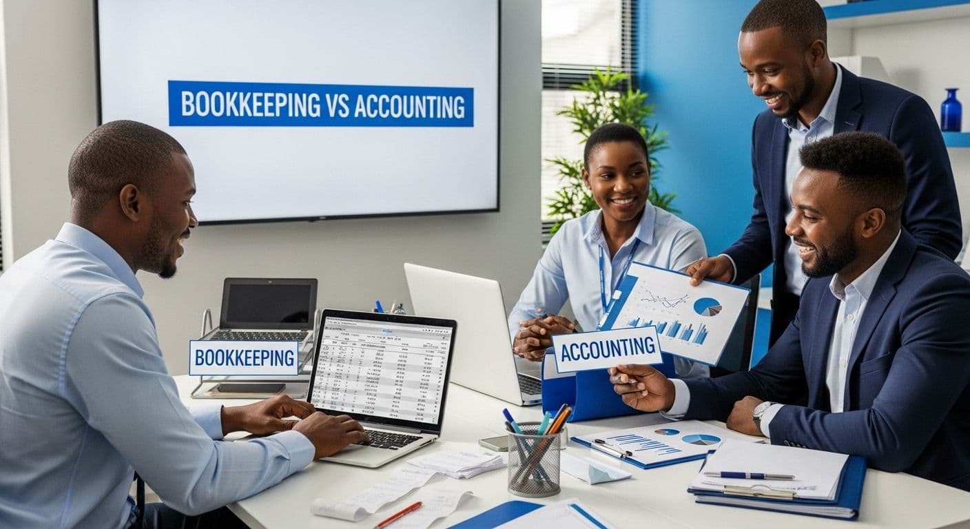 Difference Between Bookkeeping and Accounting Explained for SA Businesses 2025